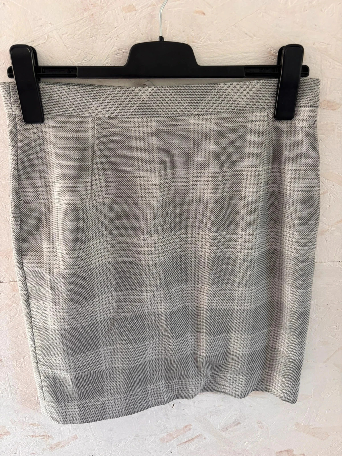 H&M Prince of Wales checkered pattern gray pencil skirt – Size 40 – Very good condition – photo 3